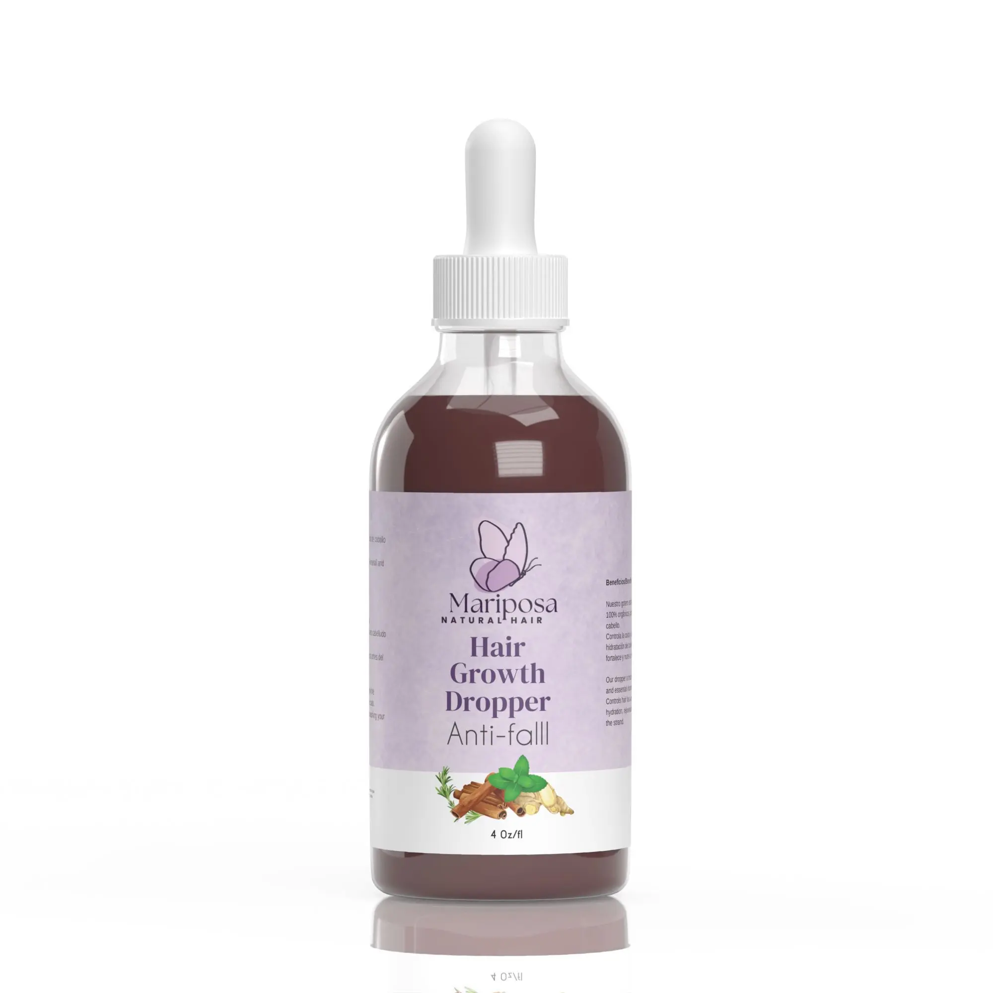 Mariposa natural Hair Growth Dropper Anti-fall