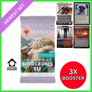 3X Play Booster Bundle - Modern Horizons 3  - (MH3) MTG Magic the Gathering