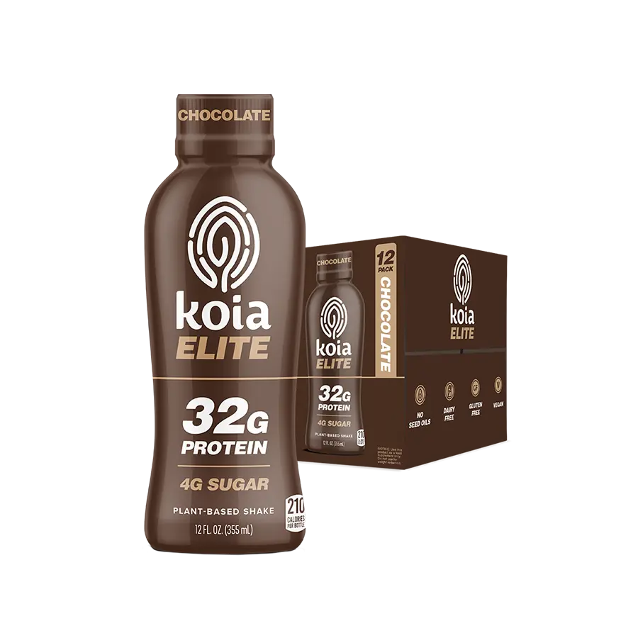 Koia Elite Chocolate Protein Shake - 32g Plant-Based Protein