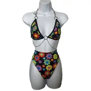 Electric Daisy Bikini Set