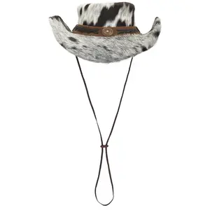 LAMARQUE x REVOLVE Flynn Cow Hair Cowboy Hat in Brown LAMARQUE x REVOLVE Flynn Cow Hair Cowboy Hat in Brown
