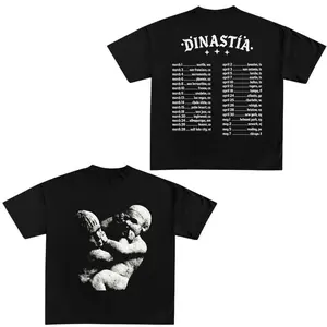 Dinastía Artwork Tour Basic Comfort Cotton Unisex T-Shirt, Peso Mexican Tees For Fans Green