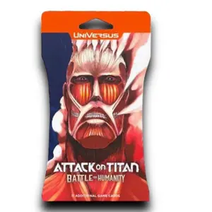 Attack on Titan: Battle for Humanity Hanging Sleeved Booster Pack - Attack on Titan: Battle for Humanity (AOT1) - Qty 1 - Factory Sealed