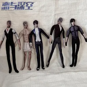 Game Love and Deepspace Sylus Zayne Rafayel Cosplay Plush Stuffed Dolls Room Decoration Abstract Joint Mobility Props Funny Gift
