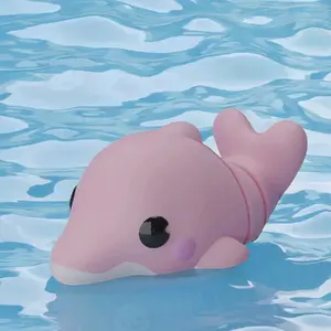 Symphony Dolphin Mini's: flexi keychains/toys, collectible flexi figures