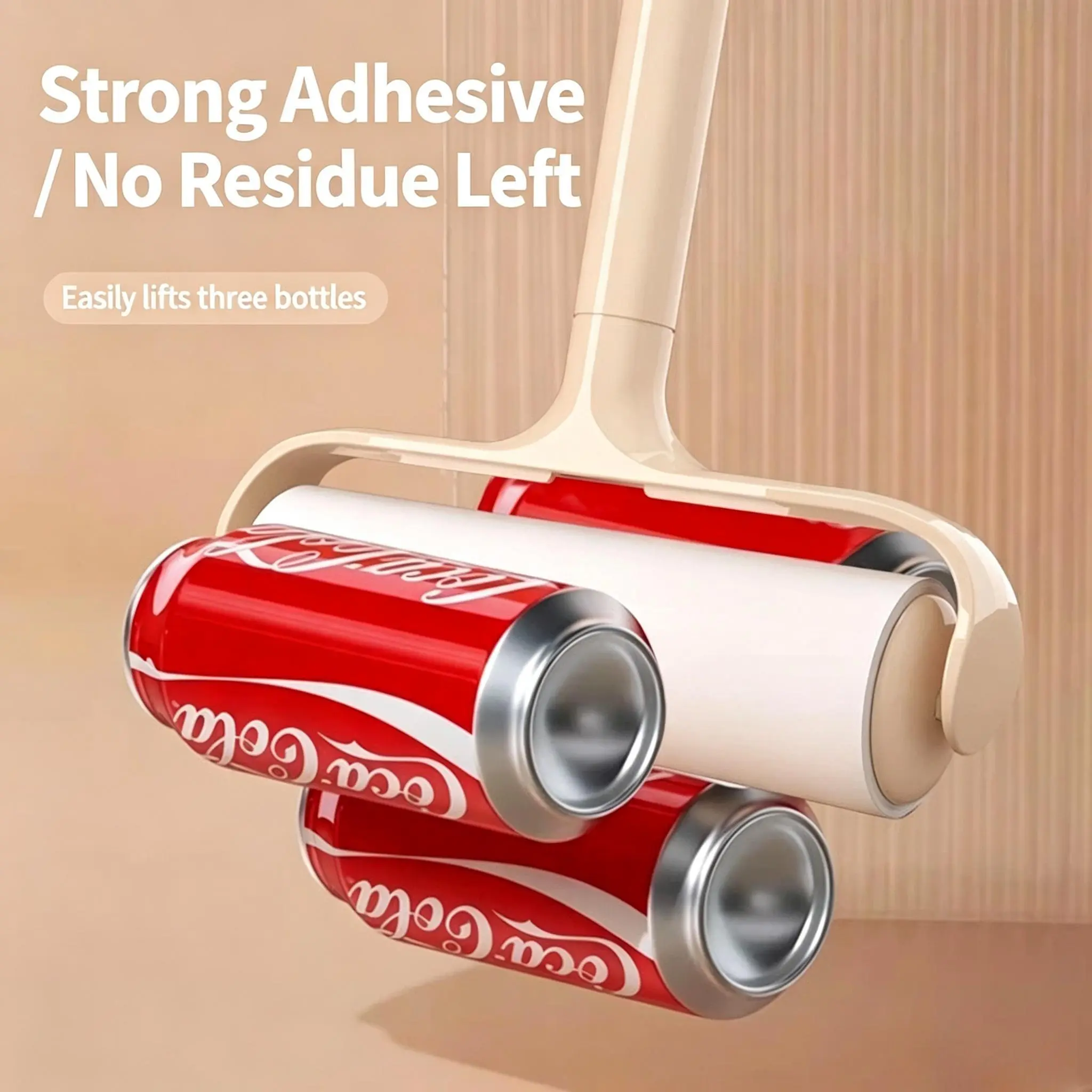Mega Reusable LintRoller, Safe Sustainable Effortless Pet HairRemoval Tool for Dog & Cat Grooming