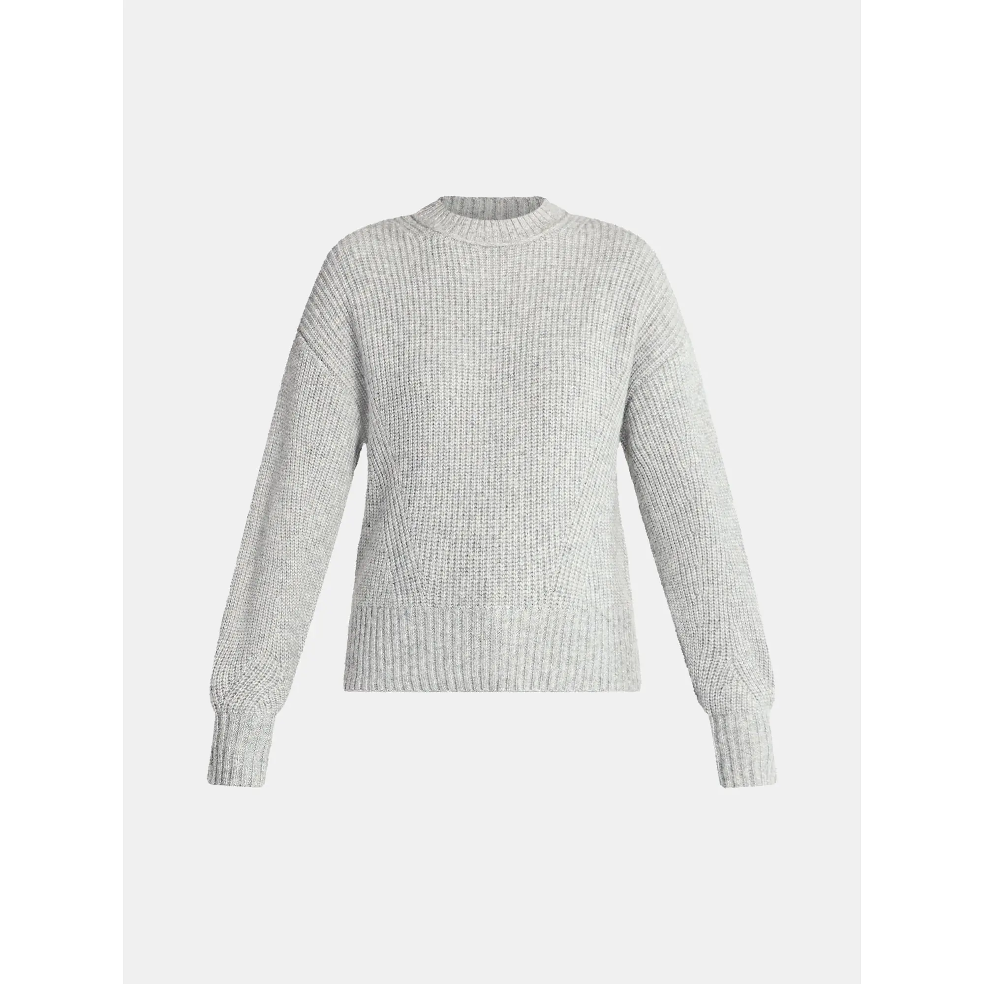 Women's Shaker Stitch Mock Neck Sweater – Cozy Knit Pullover Sweatshirt, Midweight Winter Fall Casual Long Sleeve Jumper, Sizes XS-XXXL Fashion Fit