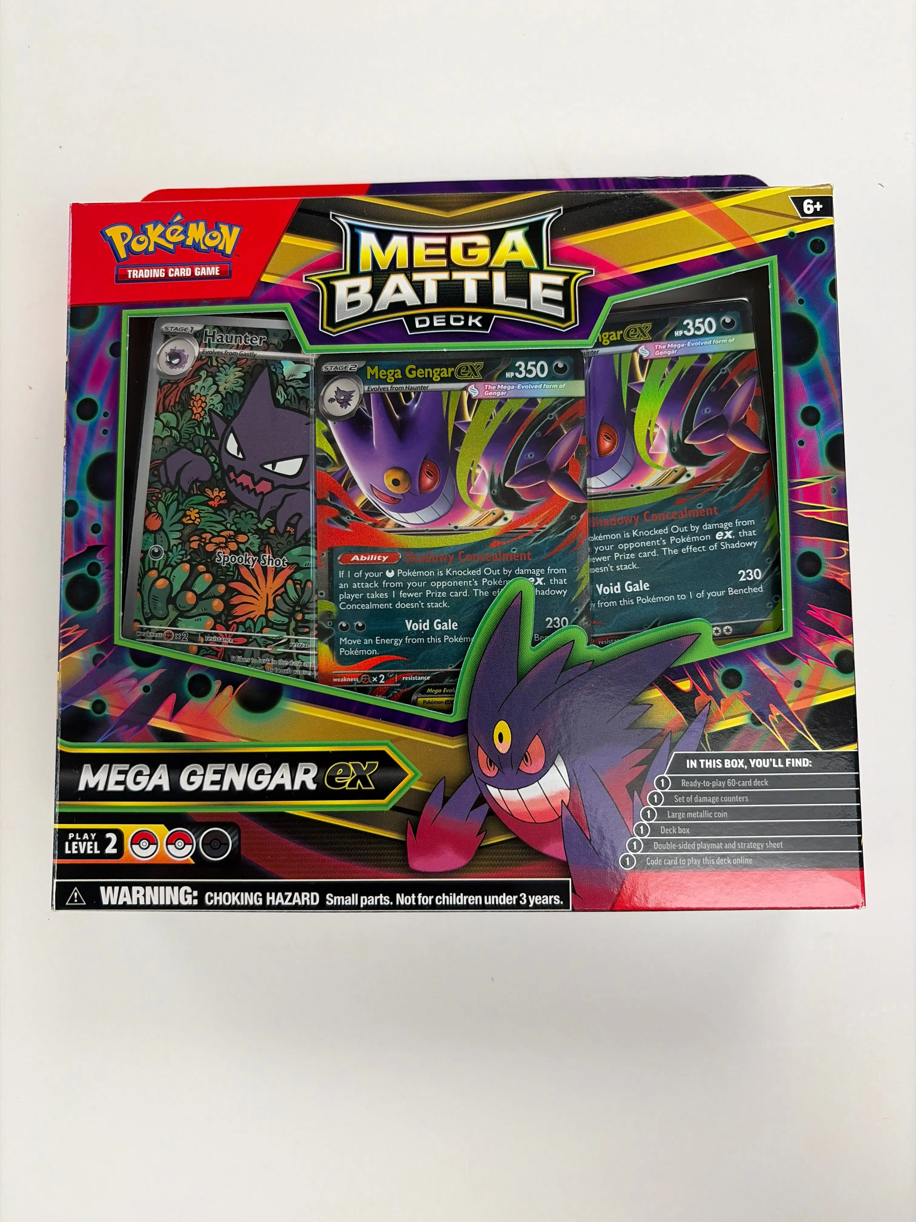 Pokémon Mega Battle Deck Mega Gengar ex With Haunter Promo