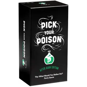 Pick Your Poison After Dark Party Game - The “What Would You Rather Do?” Adult Card Game for College Students, Halloween Party Game and Board Games Night with Your Friends