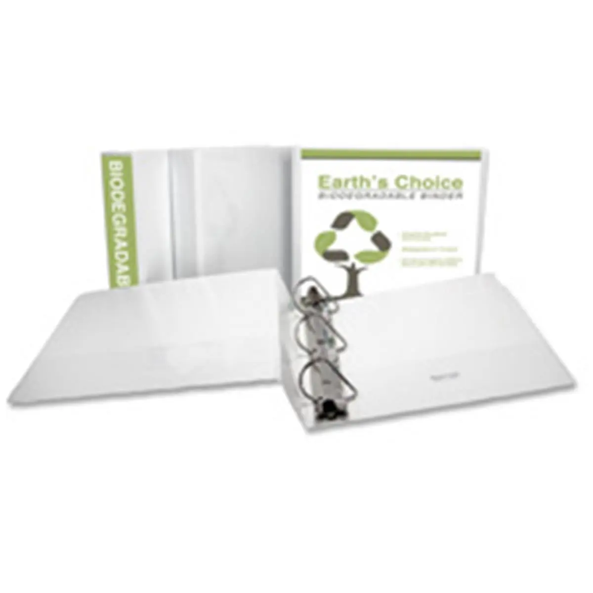 Samsill Corporation Locking Angle-D Rings Document Binder, 3in. Capacity, 11in.x8.50in., White