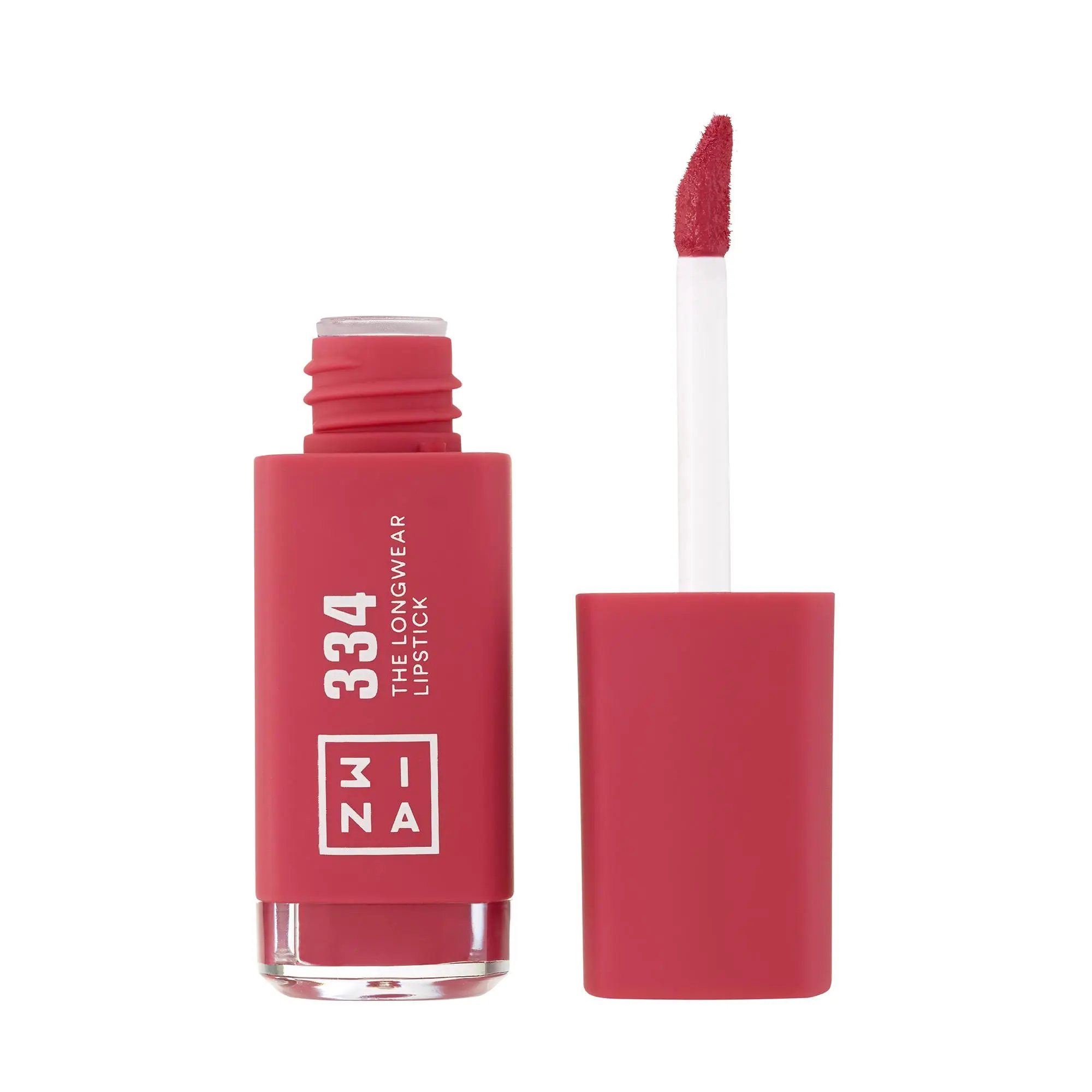 The Longwear Lipstick - 334 Vivid Pink by 3INA for Women - 0.23 oz Lipstick