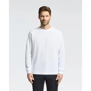 MENS TAYLOR PIQUE LONG SLEEVE TEE - B6T580F200