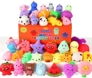 30 Pack Squishy Toys, Kawaii Squishies Party Favors Treasure Box Toys for Classroom Birthday Xmas Gifts Goodie Bag Mini Animals Mochi Squishy Stress Relief Sensory Toys Random