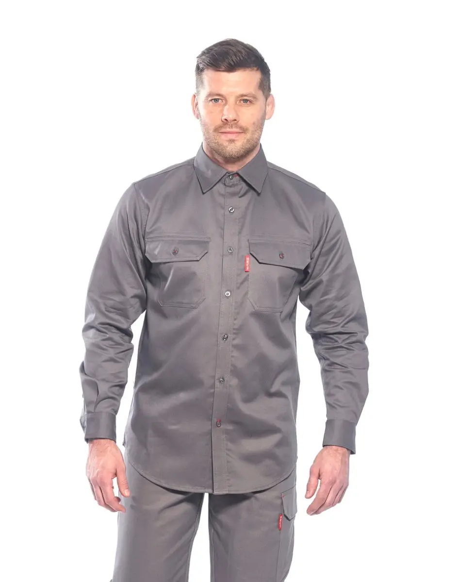Portwest Men's Bizflame 88/12 Iona Workwear Coverall, FR ARC2 Dual Hazard Protection Garment with UPF 50+ and 8 Pockets