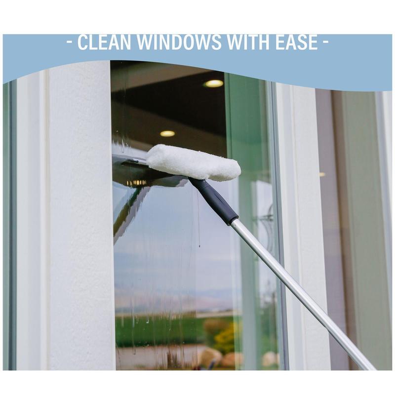 Don Aslett's Combo Squeegee Window Set w/ Extension