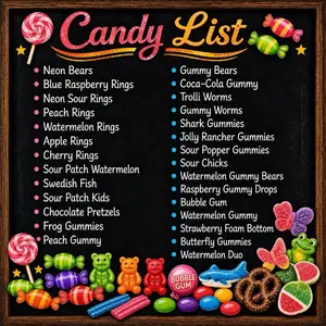 Bae Pop Gummy Candy Mix - Sweet Treats Chewy Variety of Flavors Snack Bonbon Delightful Addition to Your Snacks