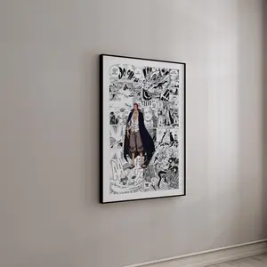 Manga Poster - "Red-Haired" Shanks - Curated Manga Panels - Poster