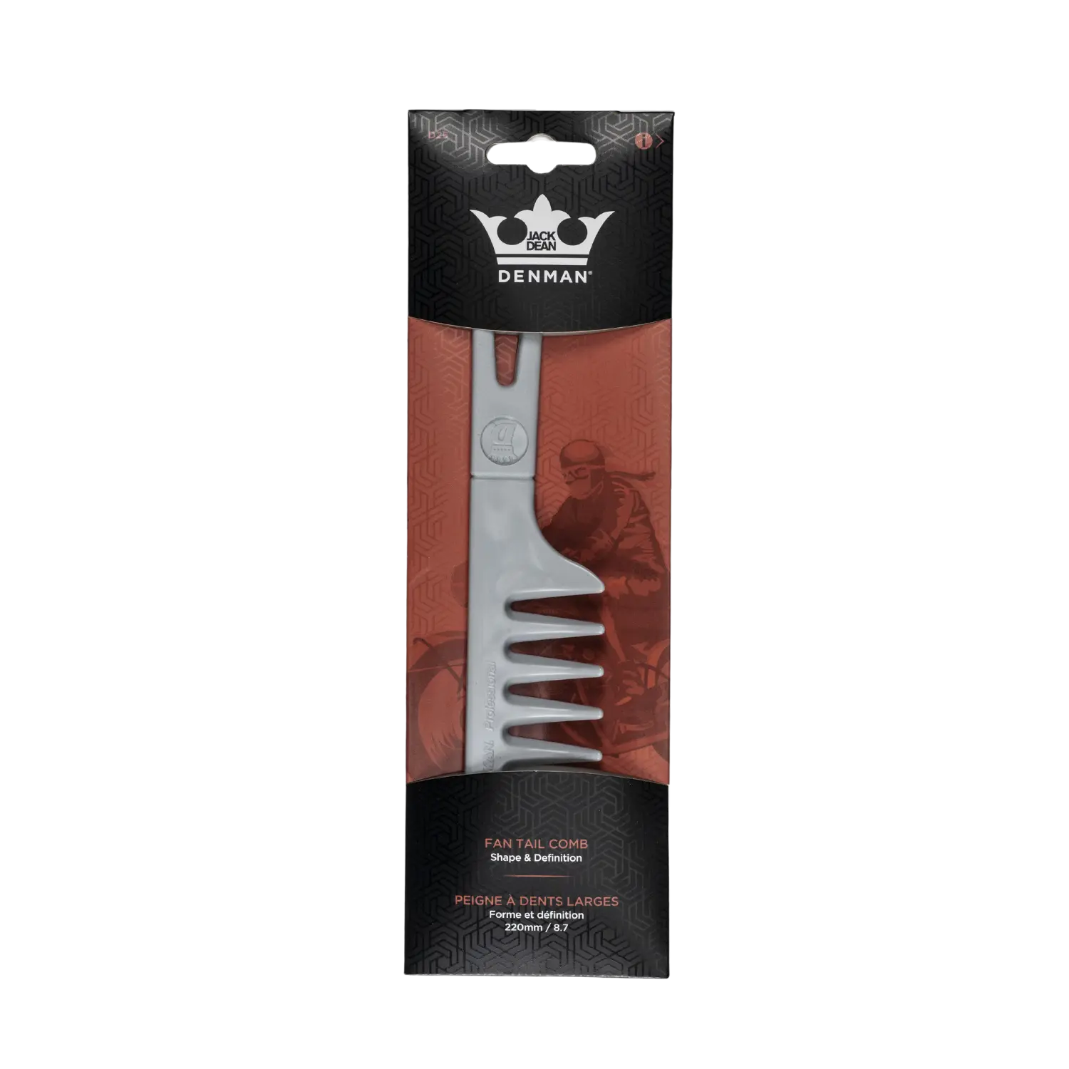 Jack Dean D25 Jack of All Trades Fantail Comb