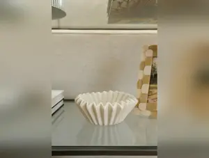 Stoneware Fluted Bowl    