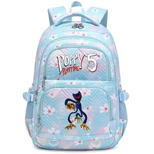 2026 New Casual School Bag Game Peripheral Printed Lightweight Backpack