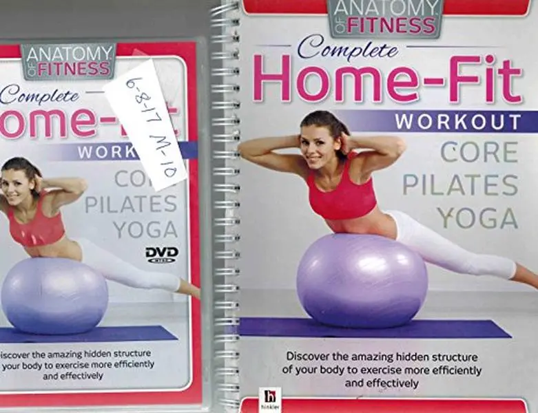 USED-Anatomy of Fitness Complete Home-Fit Workout,  Core, Pilates, Yoga Book & 3 Dvd Set by unknown author (Unknown)