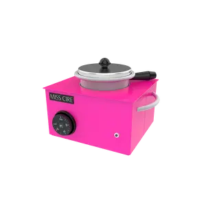 Small Hard Soft Wax Neon Hot Pink Wax Warmer - 14 Oz