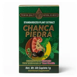 Chanca Piedra - Standardized Plant Extract - 60 Caplets 1g -  Natural de Mexico-Premium Quality  Healthcare  Supplement  Dietary