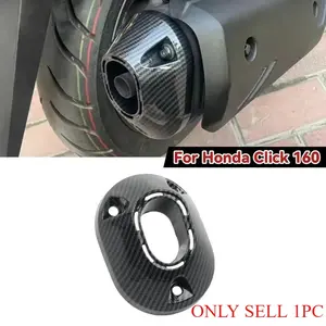 For Honda PCX 160 Motorcycle - Exhaust Decorative Cover / Guard, Direct Fit Modification Accessory To Upgrade Bike's Appearance, Easy Mount