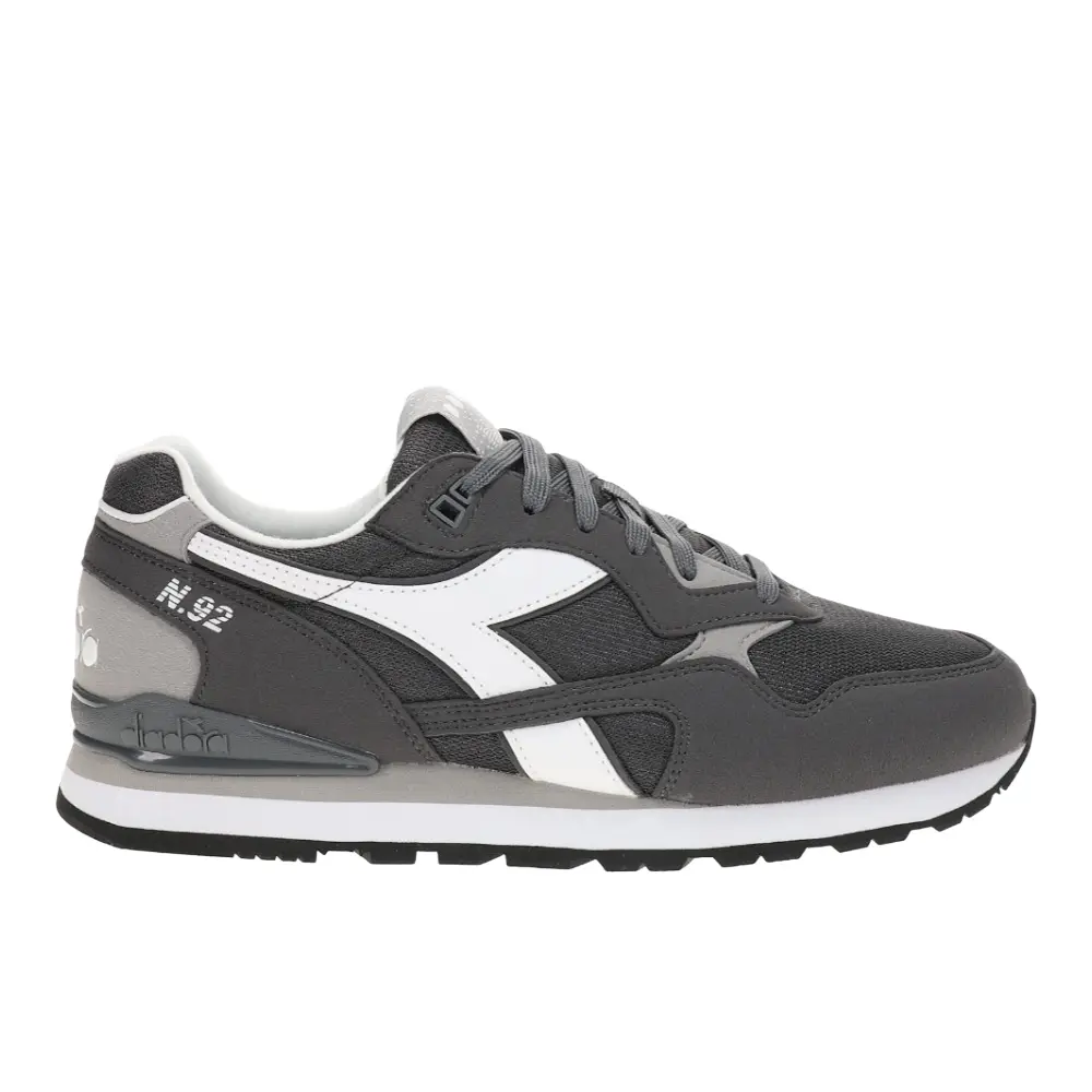 diadora Mens N.92 Lace Up Dd Comfort Sneakers Shoes Casual - Grey diadora Mens N.92 Lace Up Dd Comfort Sneakers Shoes Casual - Grey