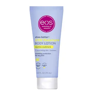 eos 24H Moisture Travel Body Lotion - Vanilla Cashmere, Mini Body Lotion, 2.5 fl oz - Body Care