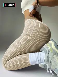 Women's Seamless Design Fashion Sport Pants High Waisted High Stretch Butt Lifting Peach Hip, Gym Clothing Fitness Cycling Daily Wear Multi-Scene Gym Workout Leggings