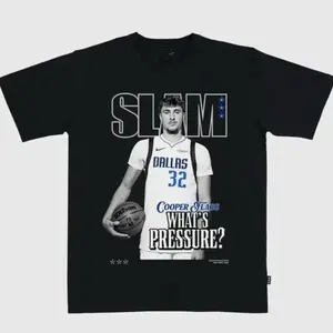 Cooper Flagg “What’s Pressure?” Basketball T-Shirt – Black Graphic Tee Featuring Dallas #32 College Hoops Star Design 463 MMI
