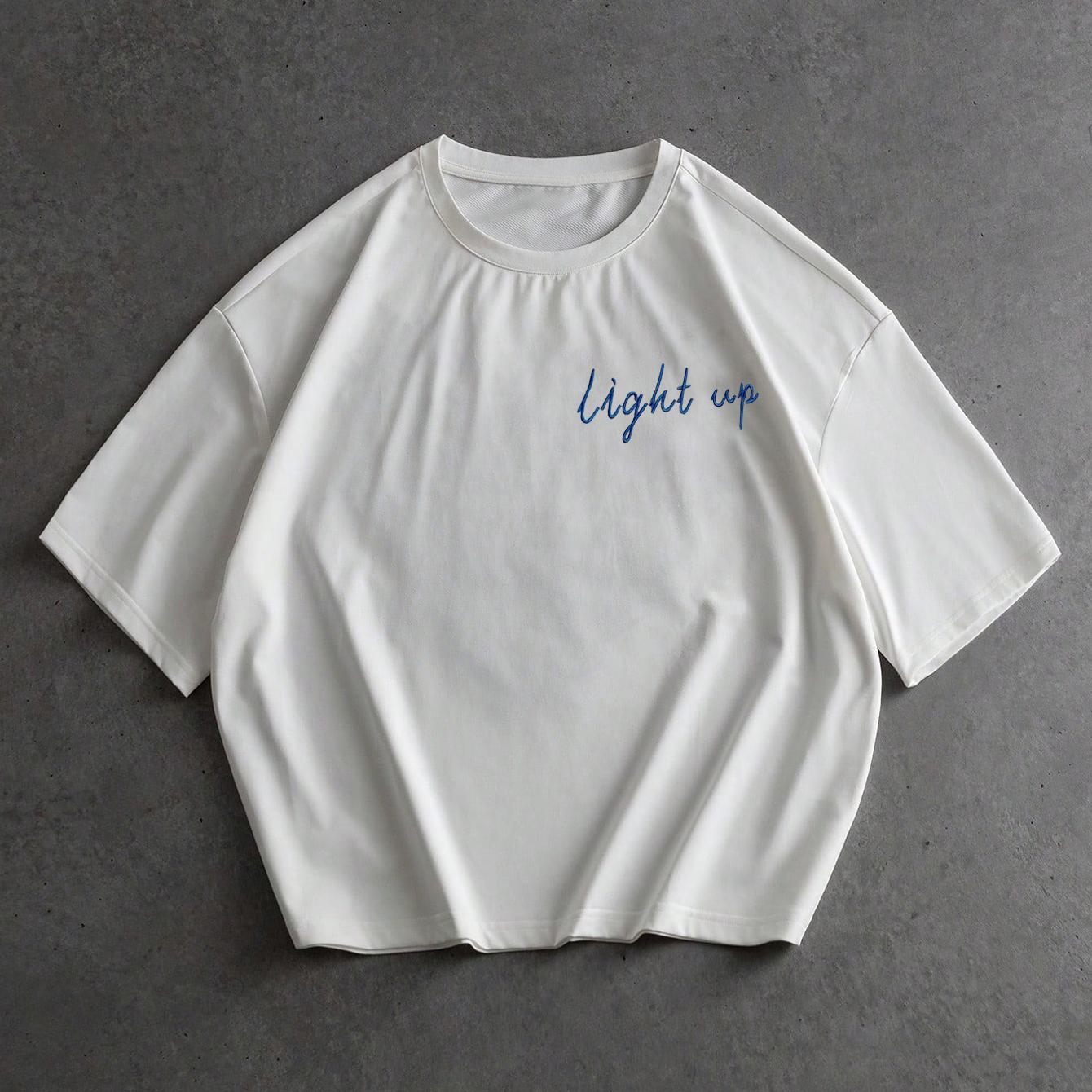 Unisex Y2K American street short T-shirt set (two pieces), color-block design with letter graphic print; comfortable short-sleeve casual wear, American street style T-shirt, crew neck short-sleeve T-shirt, machine washable, all-season comfort, smooth fabr