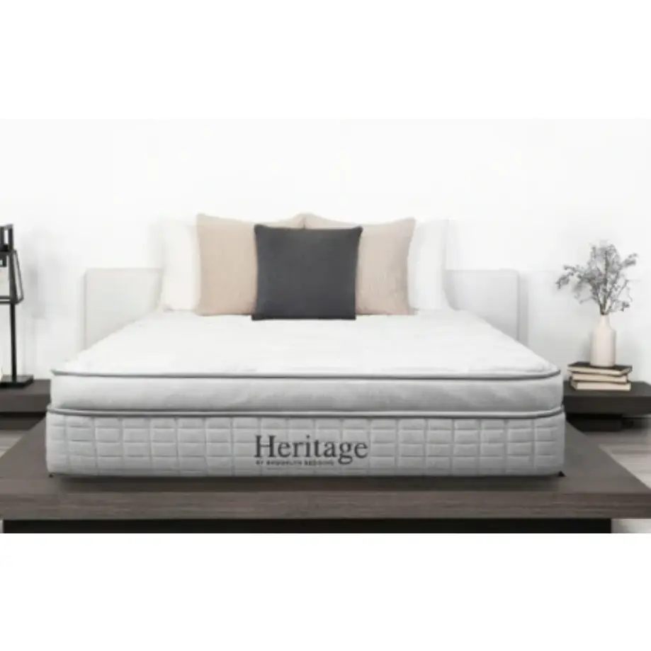 Brooklyn Heritage Elite Luxury Mattress, Firm Ergonomic Foam Mattress with Soothing Cooling Gel