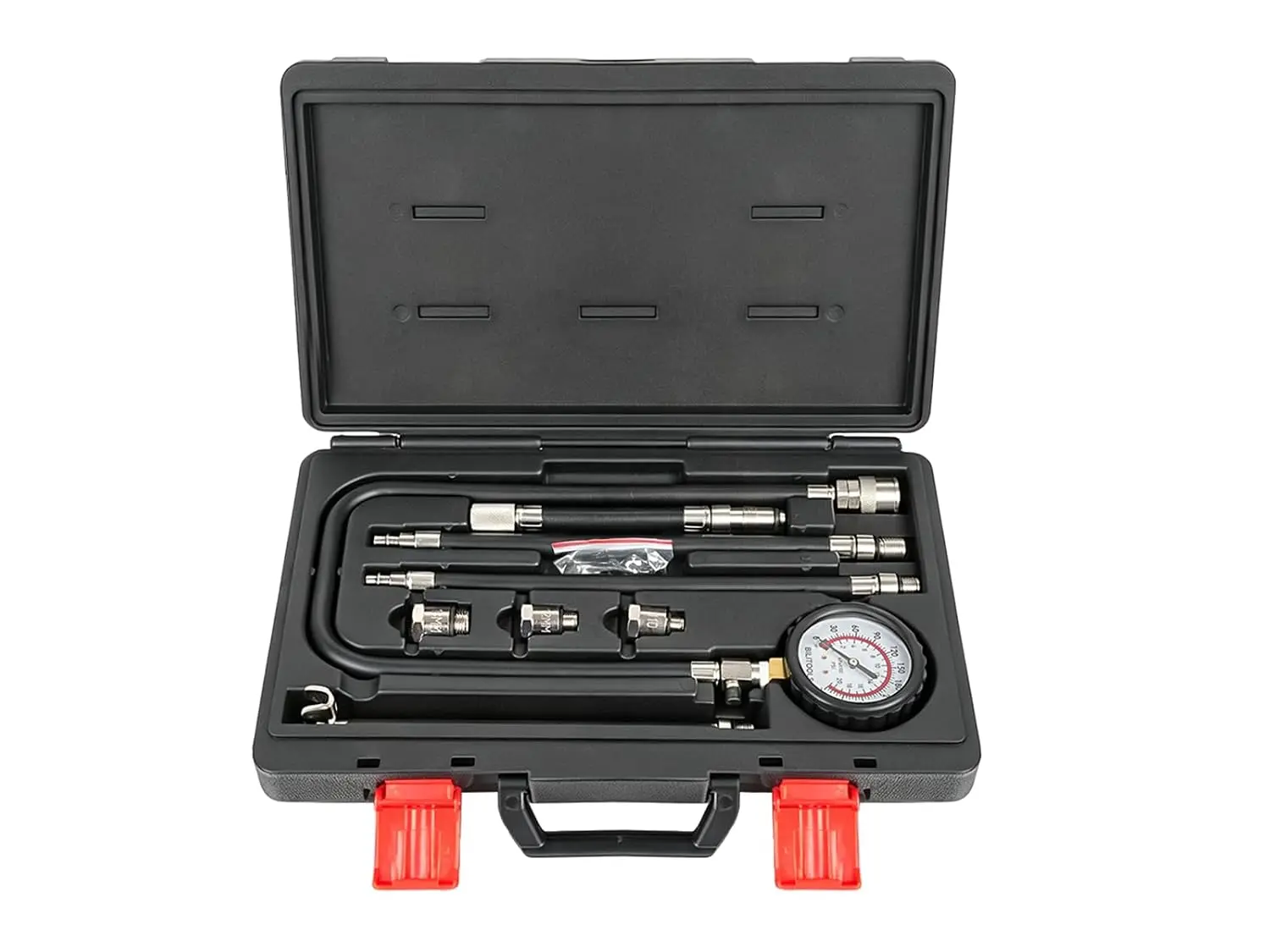 BILITOOLS Engine Compression Tester Kit 0- 300 PSI for Gasoline Engines
