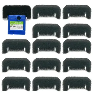 12 Pack Cat Water Fountain Sponge Filters  Replacement Foam For 67oz/2l Pet 81oz/2.4l Stainless Steel Dog Drinking Fountain(pump Not Included)