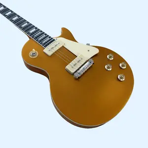 LP Guitar with P90pickup Gold Finish ,chrome hardware ,rosewood fingerboard
