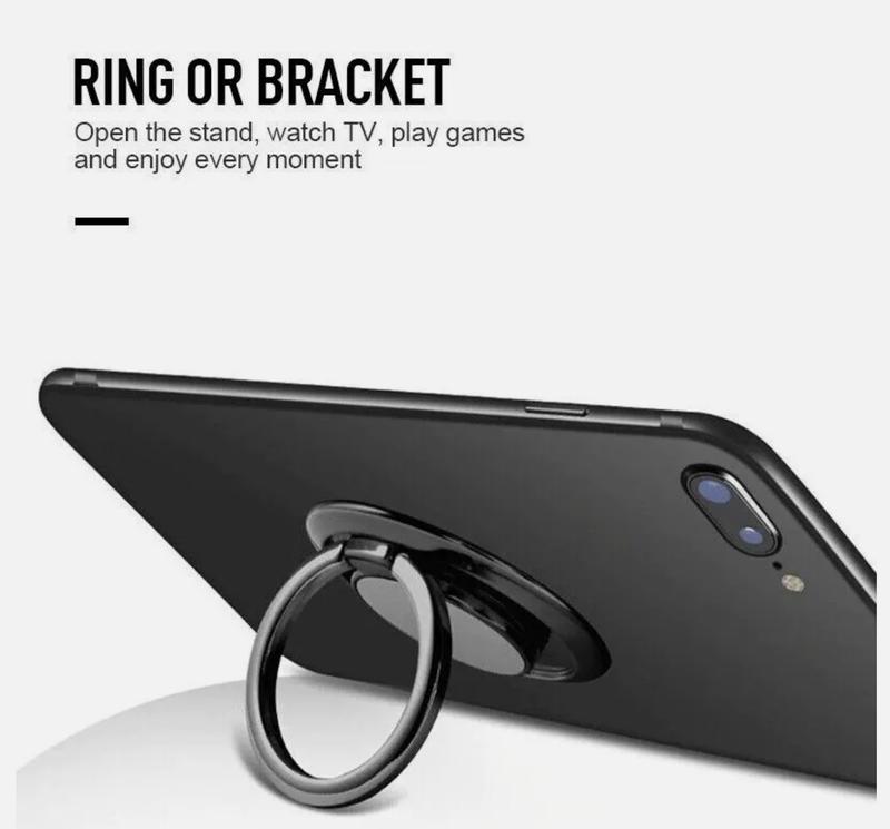 Finger Ring Holder Stand Grip 360° Rotating For Cell Phone Car Magnetic Mount Accessories Smartphone