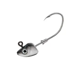 Walleye & Bass Jig Heads - Fathead Minnow Style  (15pc/Box) fishing tackle