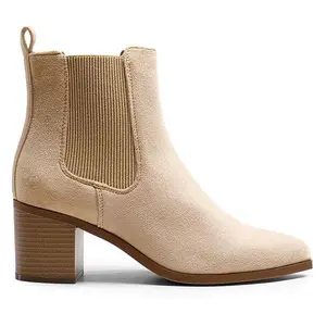 Dream Pairs Pointed Toe Chelsea Ankle Boots