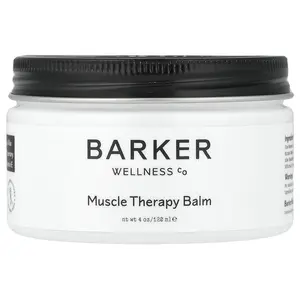 Barker Wellness Co Muscle Therapy Balm, 4 oz (120 ml)