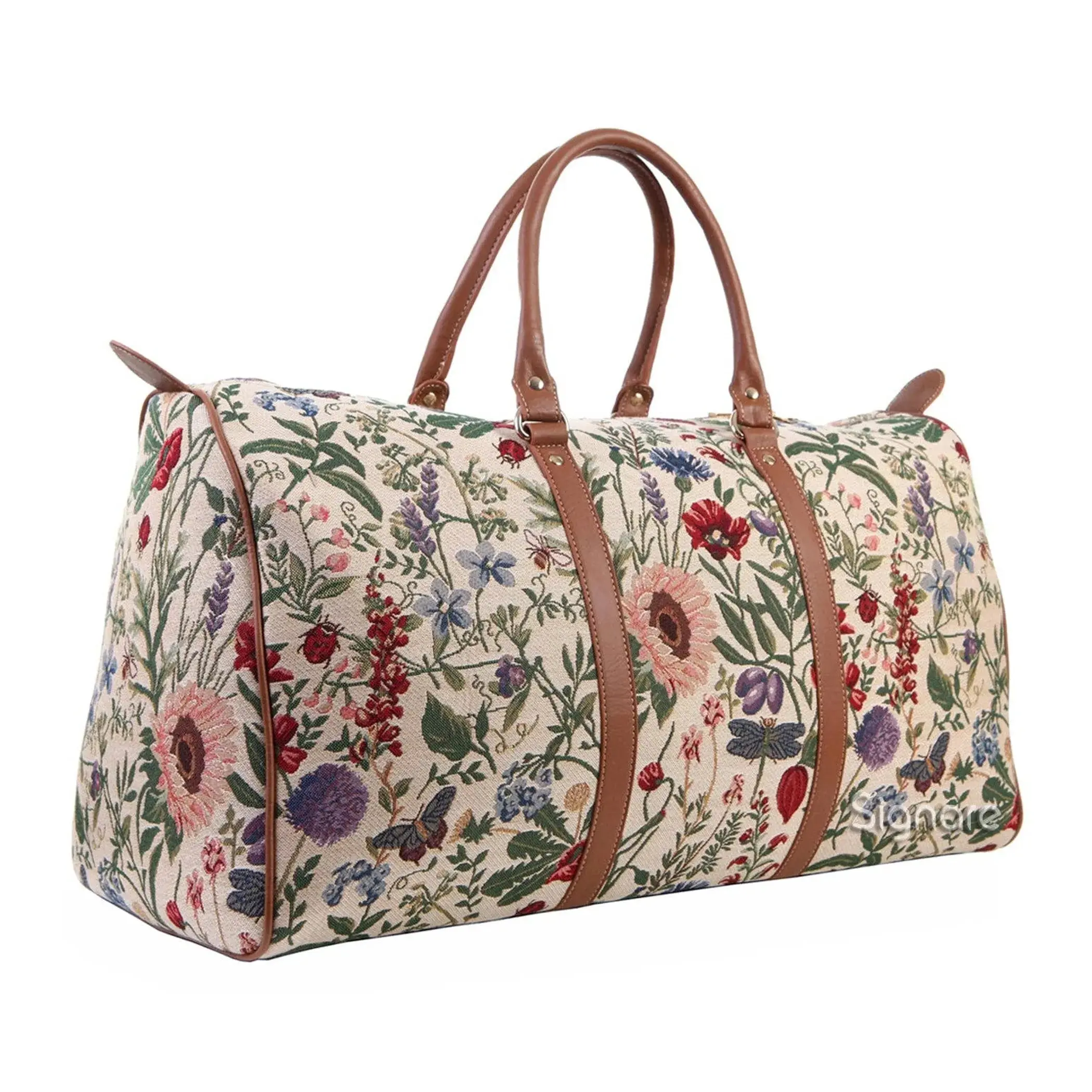 Morning Garden Big Holdall Weekender Bag for Women