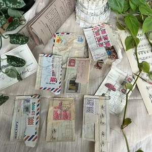 Handmade Junk Journal Ephemera Pack. Clusters, Tags & Fabric Ruffles