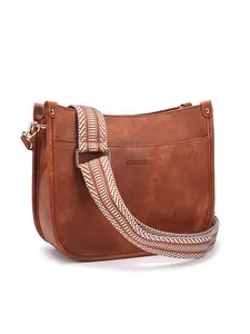 Women's Street Trend Crossbody Bag, Fashionable PU Leather Shoulder Bag with Adjustable Strap, Stylish All-match Crossbody Bag for Daily Life
