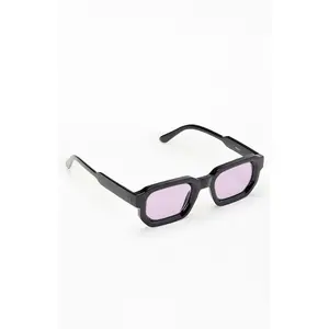 Pacsun Men's BlackÂ Rectangle Sunglasses