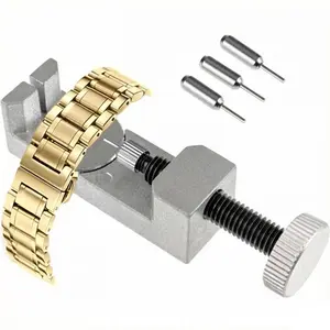 Metal Adjustable Watch Band Strap Bracelet Link Pin Remover Repair Tool Kit US
