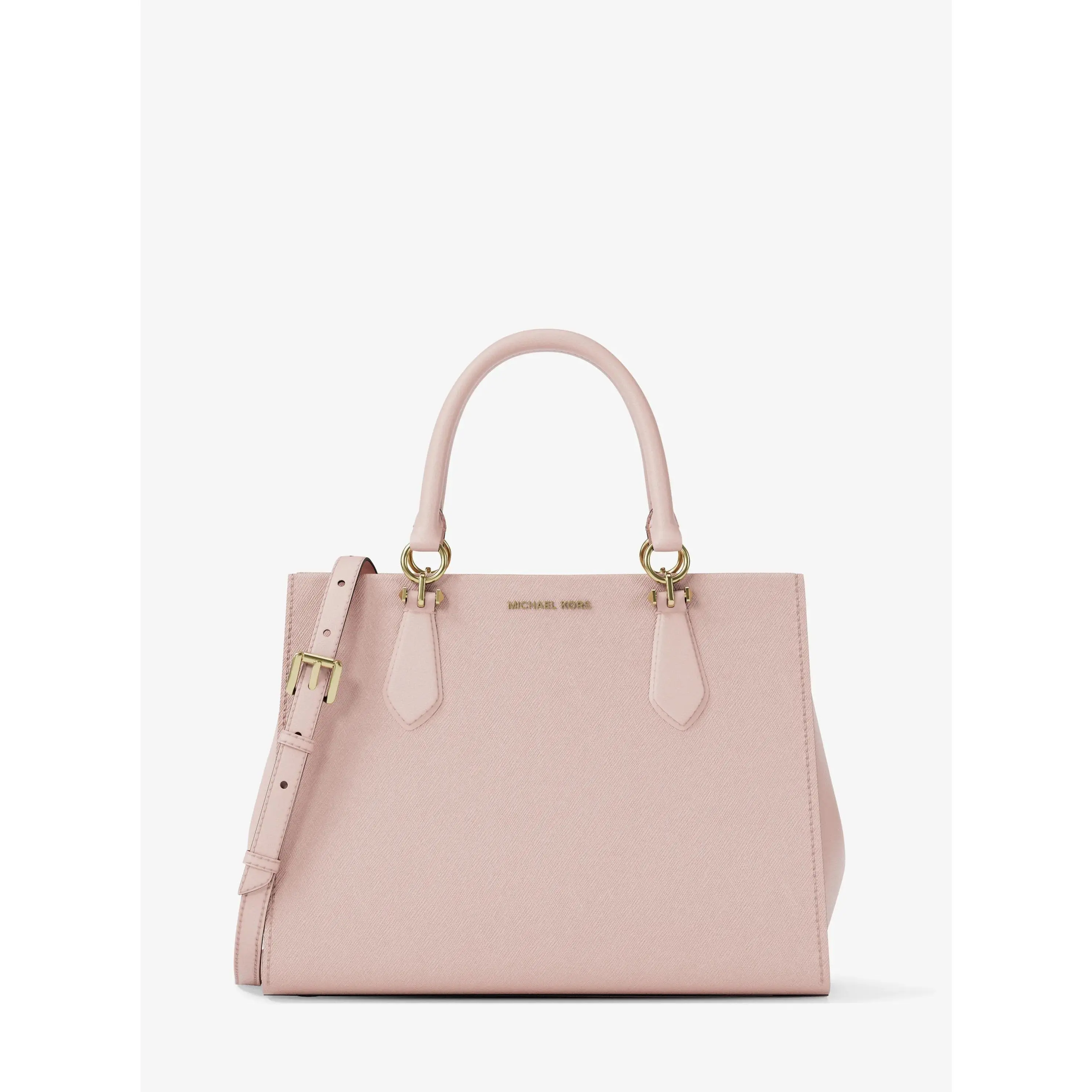 Marilyn Medium Saffiano Leather Satchel