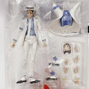 In Stock Michael Jackson Smooth Criminal Moonwalk Action Figure Model Toys Michael Jackson Mj Thriller Joint