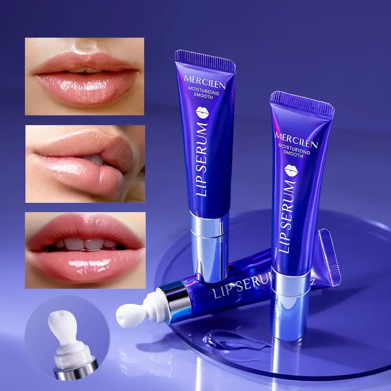 Moisturizing Lip Serum For Dry Lips, Hydrating Lip Care Serum, Lip Exfoliating Serum, Daily Lip Care Product for Women & Girls, Smooth Lip Lines, Lip Treatment Oil