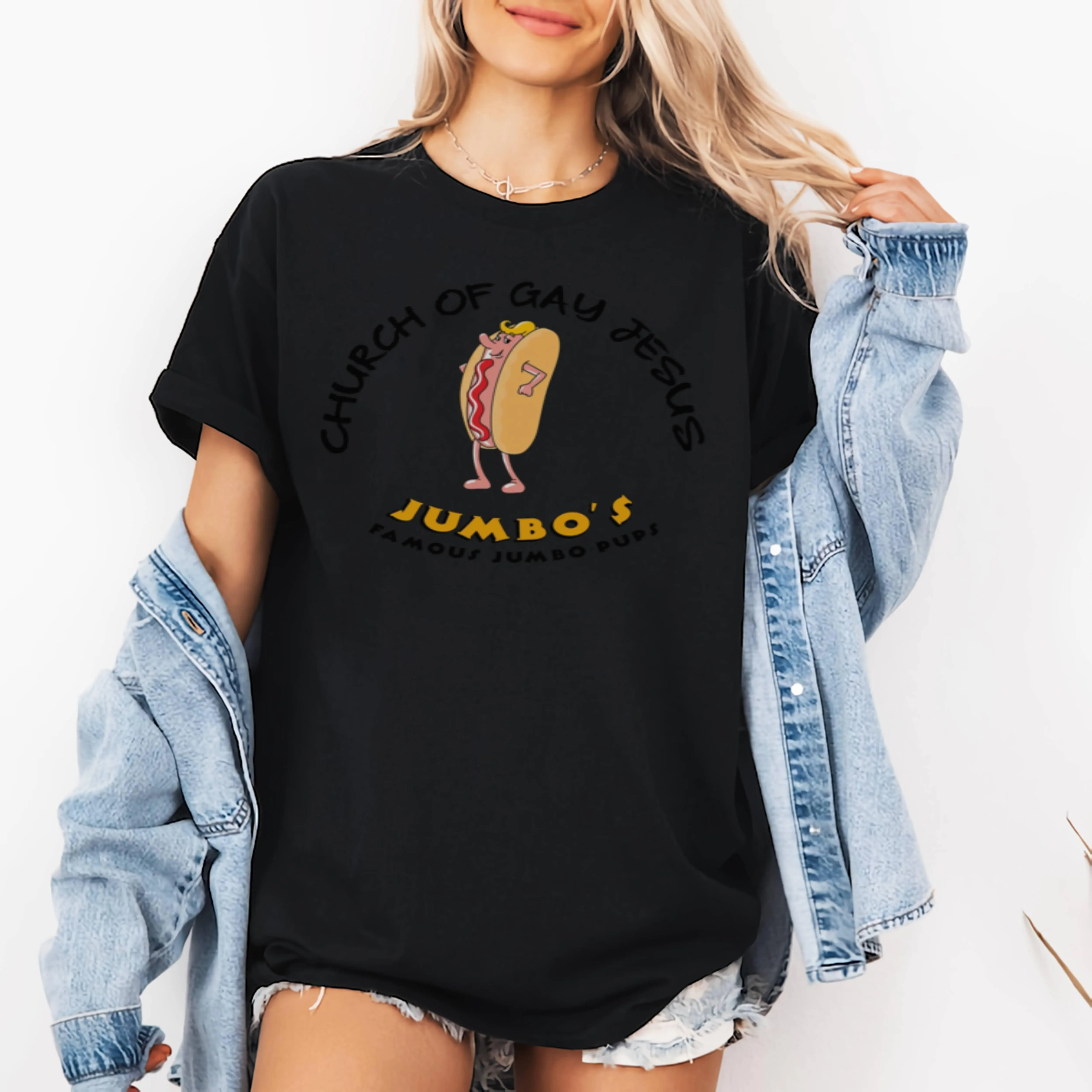 Church Of Gay Jesus Shameless Tv Gift Costume T Shirt Gift for Men and Women